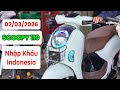 Báo Giá SCOOPY NK Indo Mới Nhất đầu Tháng 03 2026 Tại CH Mai Duyên Khải Phạm Scoopy 110 2026 Xe