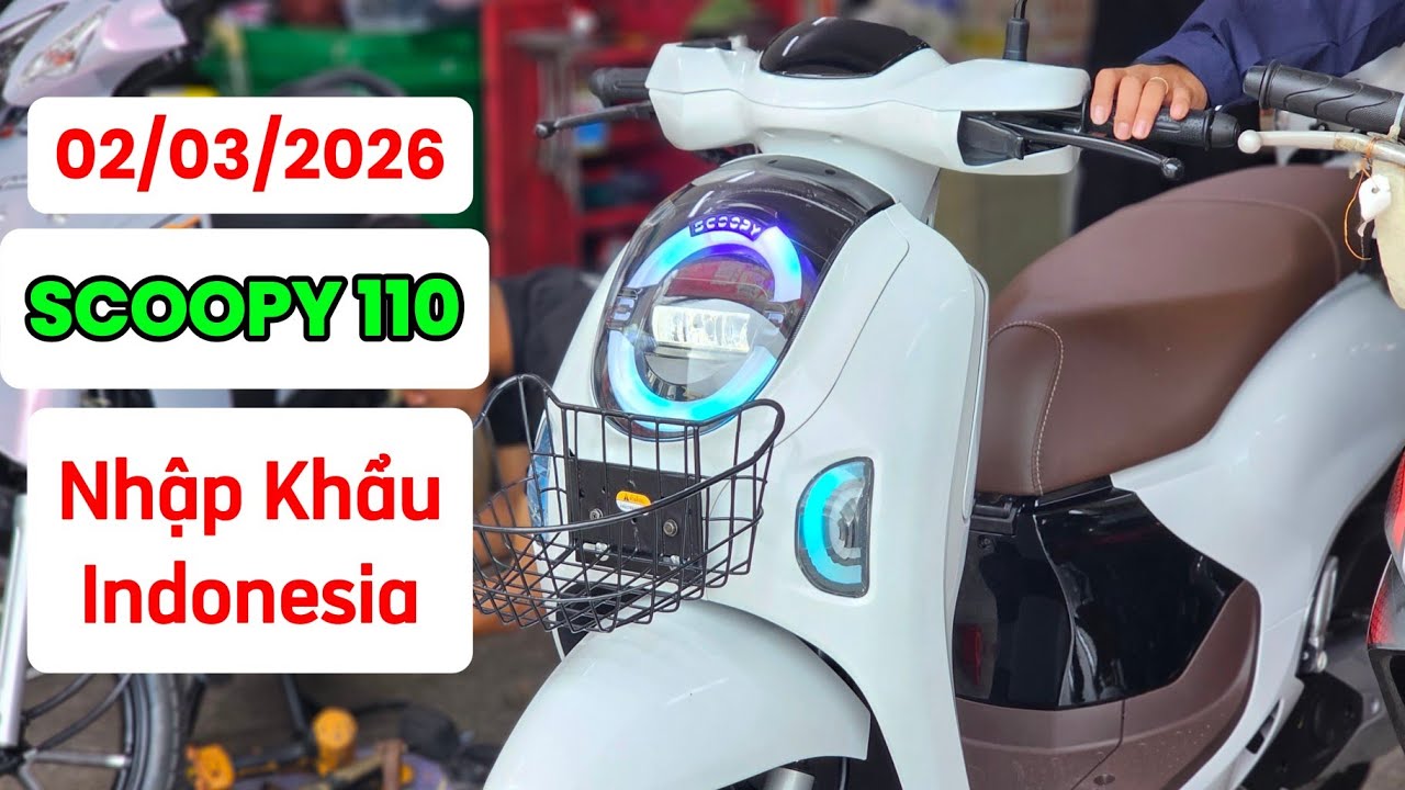 Báo giá SCOOPY NK Indo mới nhất đầu tháng 03/2026 tại CH Mai Duyên. Khải Phạm #scoopy #110 #2026 #xe