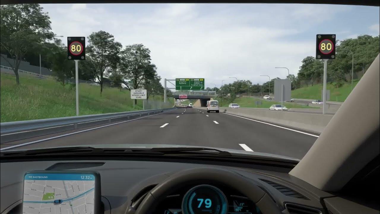 M5 South West Motorway to Leicester Avenue, Strathfield YouTube