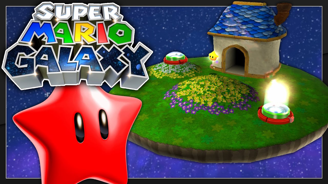 Super Mario Galaxy - Gateway Galaxy RED STAR