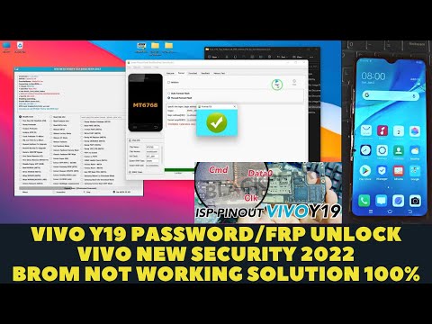 Vivo Y19 (1915) Pattern FRP Unlock New Security 2022 by SP Flash Tool