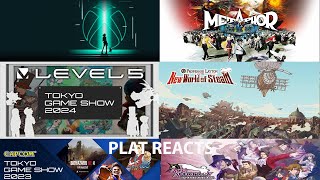 Plat Reacts #23 | Tokyo Game Show 2024 (Xbox/Level-5/Capcom)
