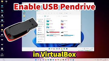 How to Enable USB Pendrive in VirtualBox on Windows PC or Laptop - Hindi