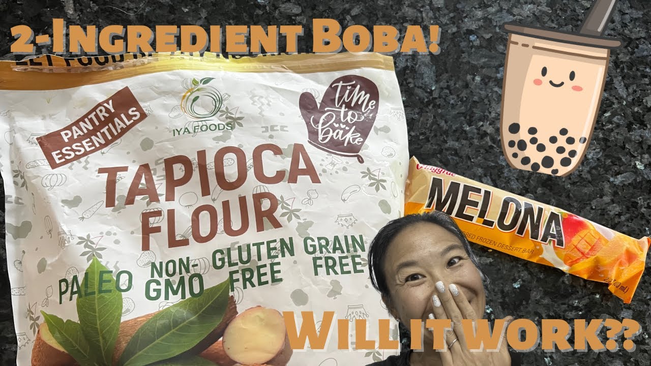 2 Ingredient Melona Boba Recipe YouTube