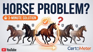 Common Horse Interview Problem Solved In Under 4 Minutes