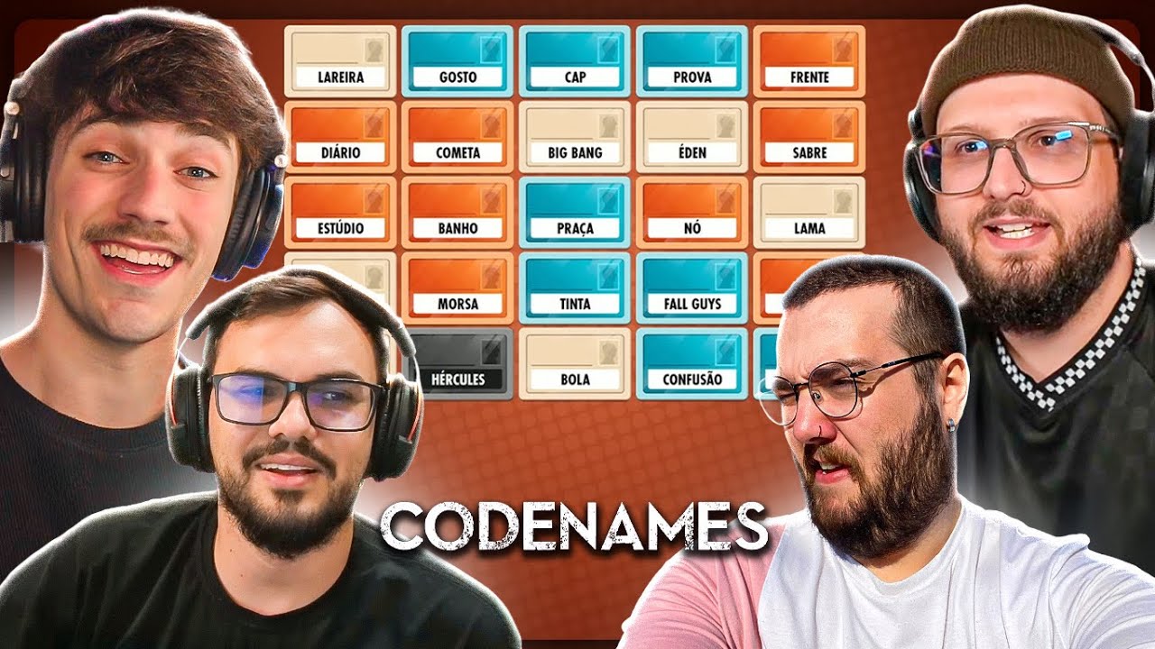 OS COLEGAS SE JUNTARAM NO CODENAMES! | Codenames