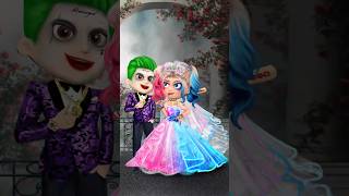 Ryder Pawpatrol And Katie Glow Up Harley Queen, Joker And Get Maried - Pawpatrol Cartoon Art #short