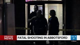 Abbotsford shooting leaves one man dead