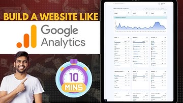 Build website like Google analytics web analytics website