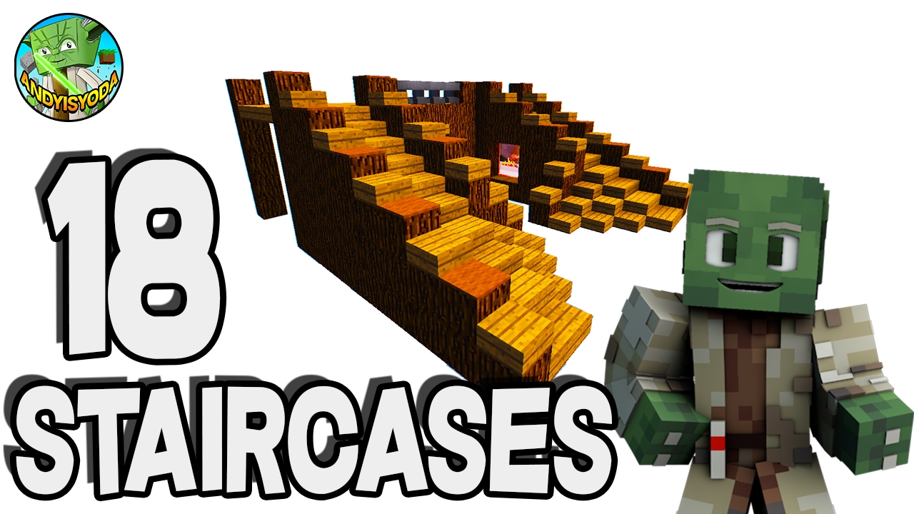 10 most interesting Minecraft staircase designs