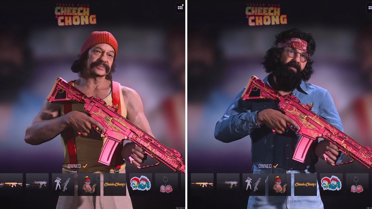 TRACER PACK: CHEECH & CHONG BUNDLE IN MODERN WARFARE 3! - YouTube