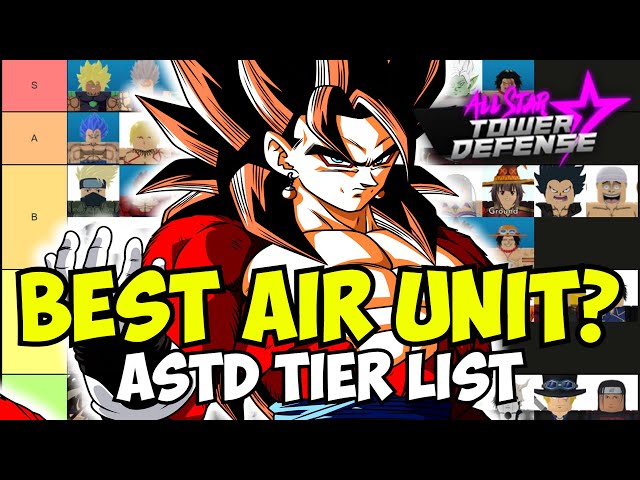 The NEW BEST Air Units Tier List in All Star Tower Defense (March Update) 