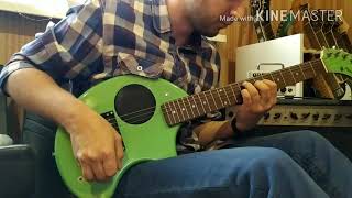 Test Travel Guitar Fernandes ZO3