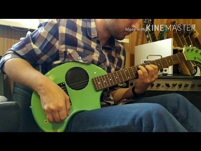 Test Travel Guitar Fernandes ZO3 - YouTube