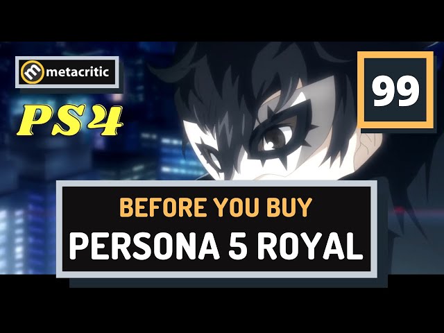 Let's talk about the Persona 5 Royal Metacritic scores 