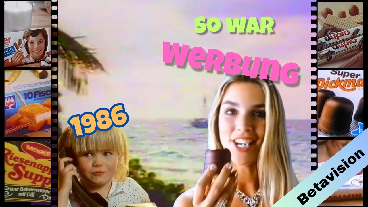 So war WERBUNG 1986 | Iglo Blubb, Milky Way & die kultigsten Werbespots des Jahres | BetaVision