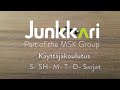 Junkkari Käyttäjäkoulutus S- SH- M- T- D- sarjat