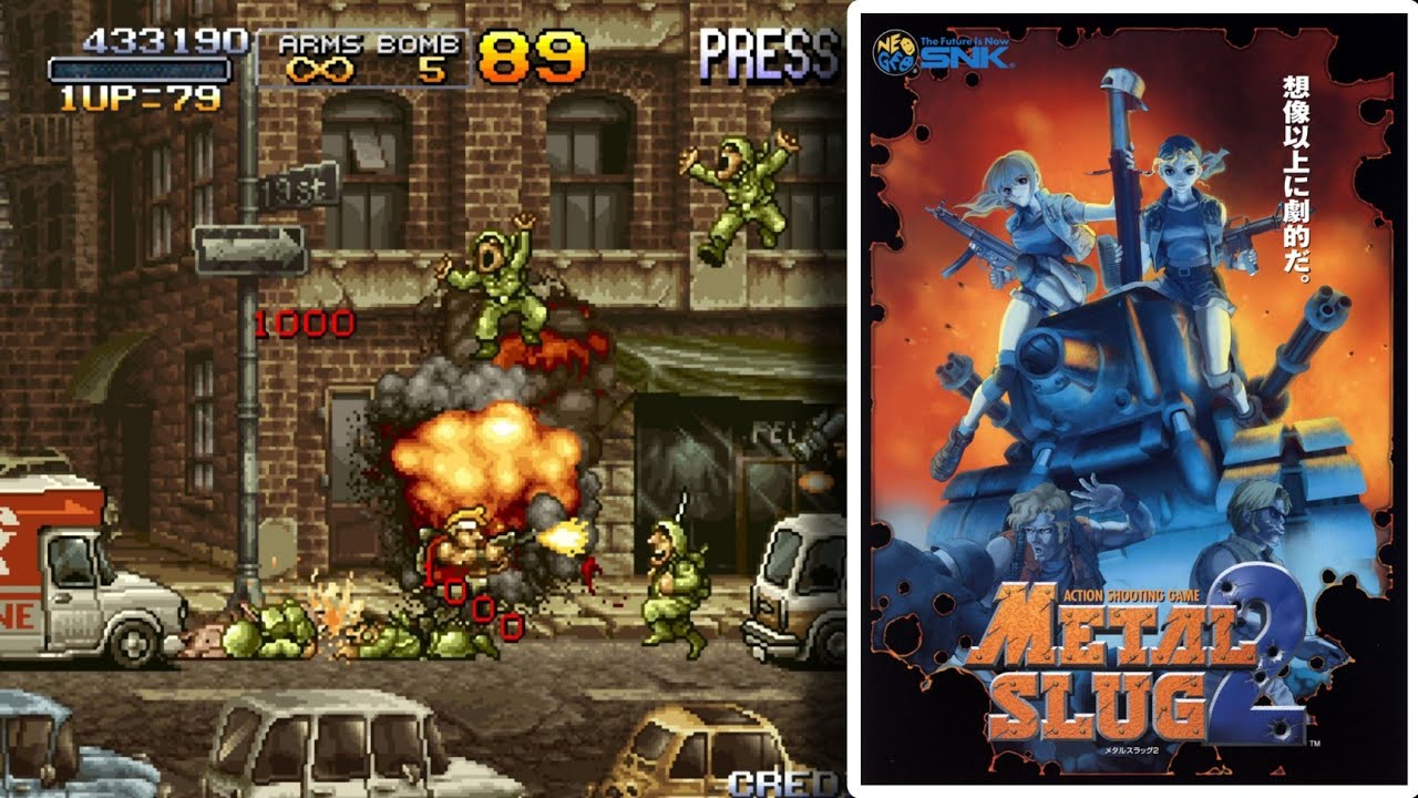 Metal Slug 2: Super Vehicle-001/II | Arcade | Longplay - YouTube