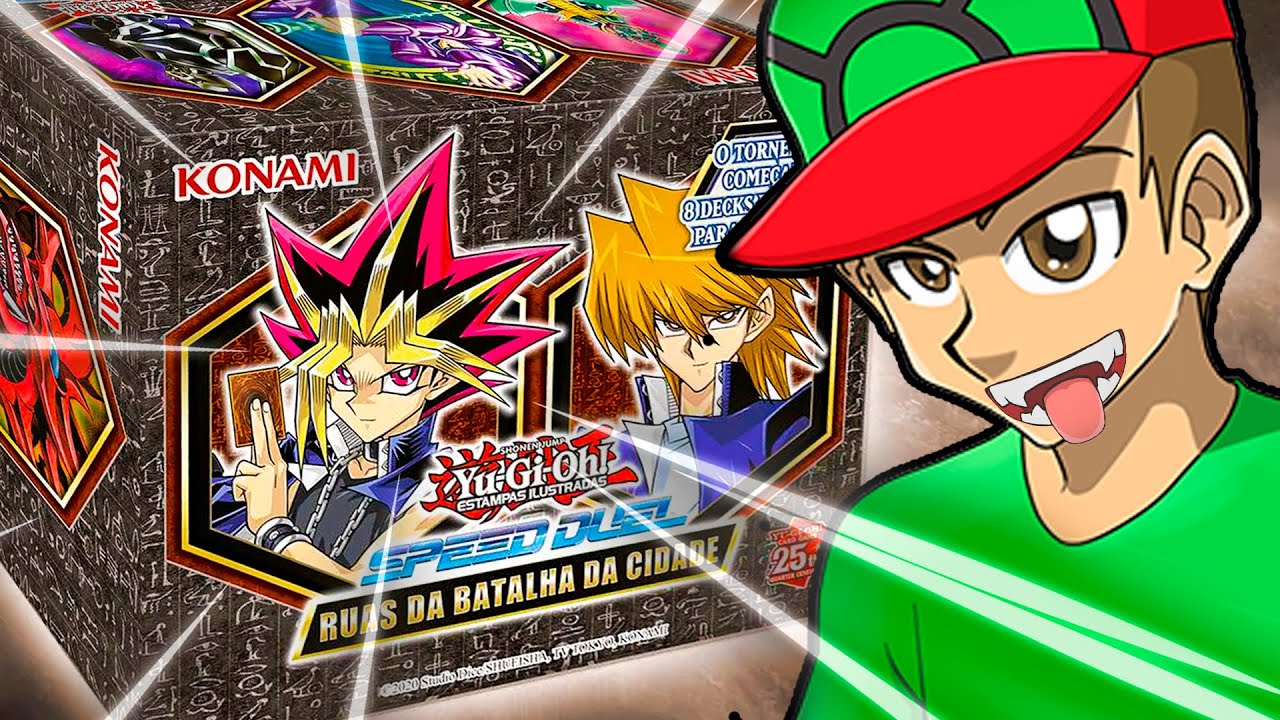 YU-GI-OH UNBOXING: Speed Duel😲 BATALHA DA CIDADE !