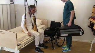 Guldmann Ceiling Hoist Rehab - Getting Your Patient From Bed To Wheelchair