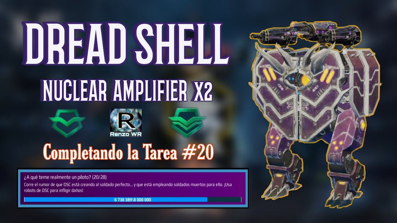 Tarea 20 - Icarus Horror Show | Dread Shell - Puncher y Shredder | WAR ...