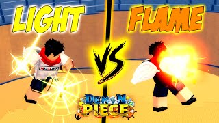 Light Vs. Flame PVP | Demon Piece