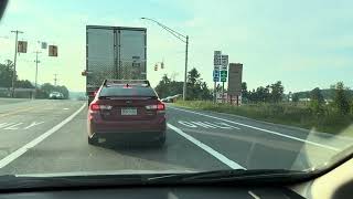Driving From Beaver Through Glen Morgan Ending In Beckley,WV