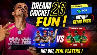 FUN or BORING ? Real Players Not BOTs Test Me in Dream Cricket 2026 Ep 2 screenshot 3