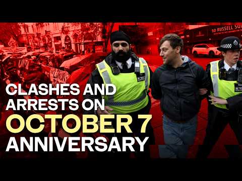 October 7 in London: Five arrested as protests and counter-demonstrations clash