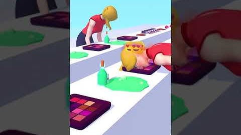 Makeover Race 👸💄👸 All Levels Gameplay Android,ios #shorts