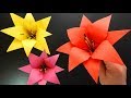 Rosas ORIGAMI de papel / Flores de Papel rápido y fácil 🌹 Origami Rosa