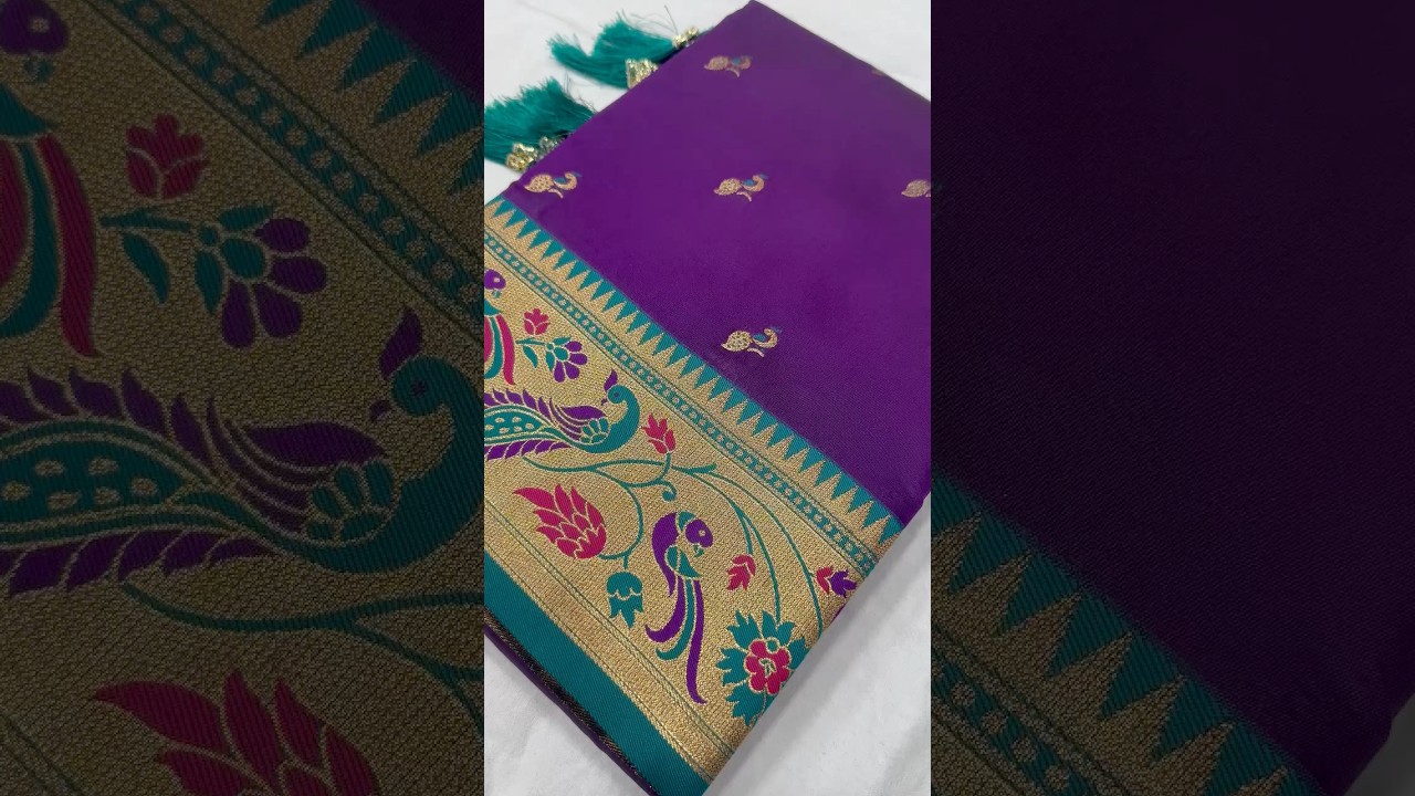 Royal Paithani Soft Silk Saree