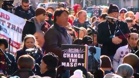 Ray Halbritter at Rally Against R-Word, Nov. 2, 2014
