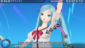 Miku - Sekiranun Graffiti [EXTREME PERFECT] - Project DIVA Extend - ENG SUB