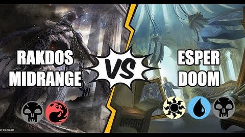 Rakdos Midrange vs Esper Doom | Bo3 | Zendikar Rising | Standard