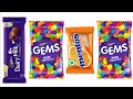 Dairy milk vs Gems vs Mentos vs Gems