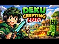 Minecraft with deku 🙀 part4 😱|Deku streamer is live! #gta #minecraft #deku_streamer #granny #roblox