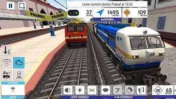 Indian Train Simulator 2019 - #23 Palace on Wheels Express | Train Game - Android iOS Gameplay