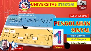Mengenal Sinyal Analog dan Digital  serta frekuensinya  || Kuliah Online Universitas STEKOM