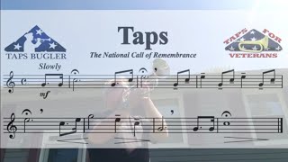 Memorial Day, May 25, 2020 - Playing Taps at 3pm