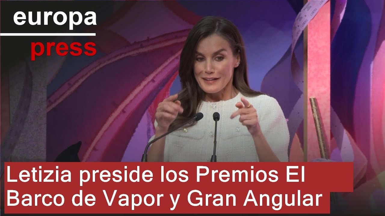 La reina Letizia preside la 47ª edición de los Premios El Barco de ...