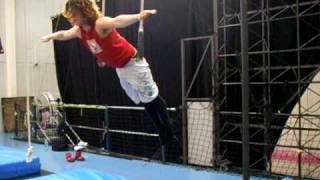 Backhand Theatre The Tempest - Static Trapeze  Training