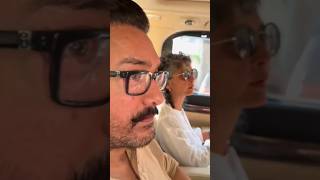 Aamir Khan's With Ex-Wife Kiran At Pamela Chopra Last Rites