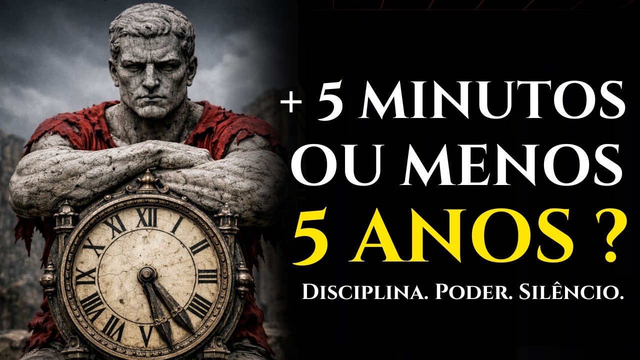 5 da Manhã: O Horário Que MATA a Mediocridade | Estoicismo Explica