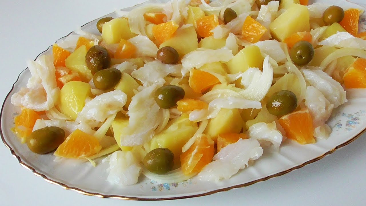 ENSALADA MALAGUEÑA DE BACALAO