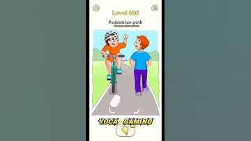 💡 DOP 2 LEVEL 206 Pedestrian path  IOS⚡ANDROID #gameplay #shorts #trending