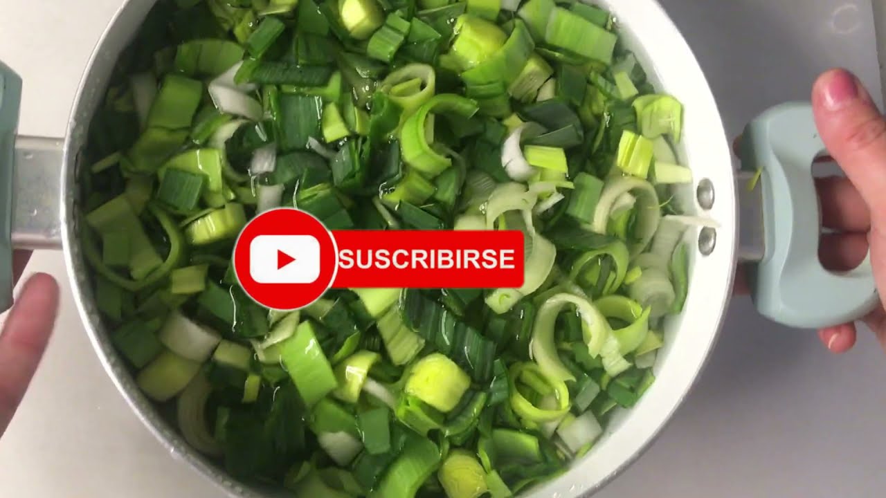 Cómo hacer Torta de Puerros Fácil / TARTA DE PUERROS RECETA FÁCIL