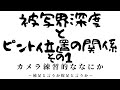 【#カメラ】被写界深度とピント位置~その1~【#知識】【#一眼レフ】【#スマホ】