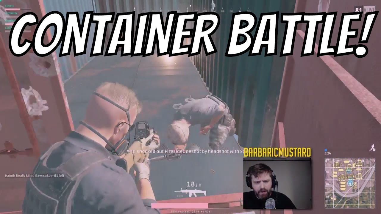 Container Battle! | Player Unknowns Battlegounds - YouTube