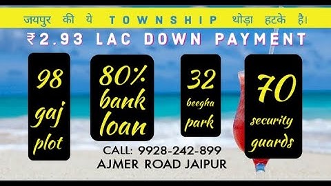 (Township Visit) Vatika Infotech City, Near GVK Toll, Ajmer Road Jaipur. JDA Approved Plots.